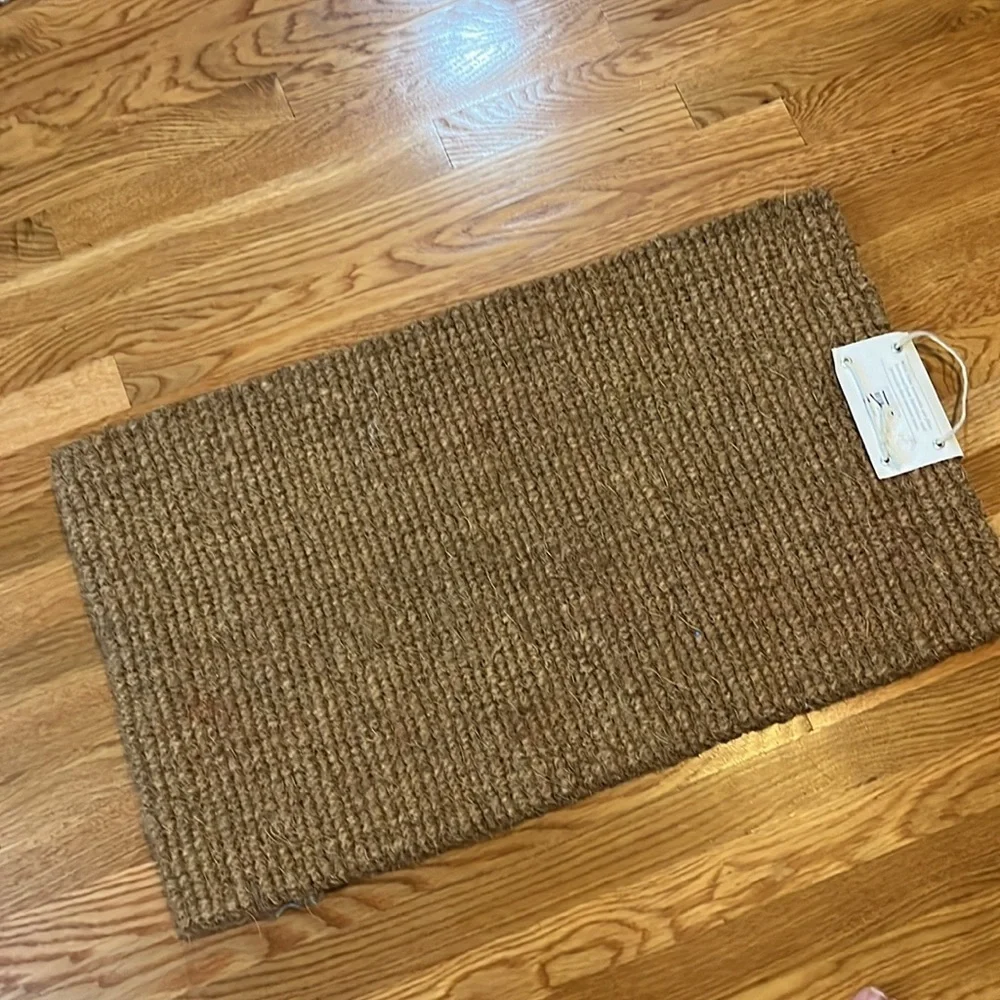 Anthropologie Hello Spring Door Mat NWT